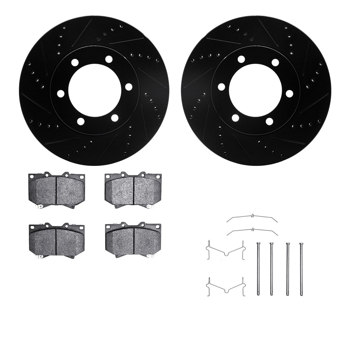 Dynamic Friction Company Disc Brake Kit 8512-76117