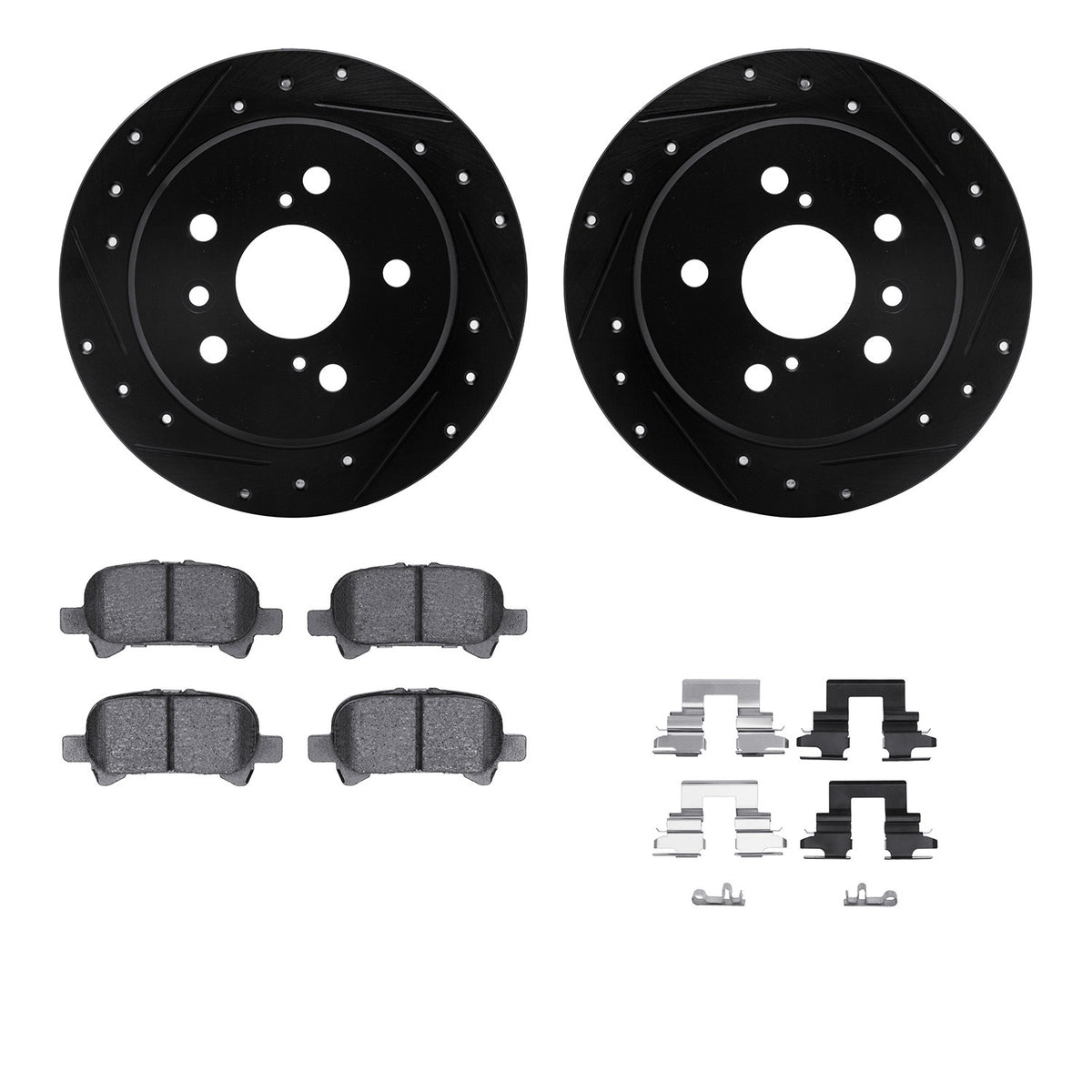 Dynamic Friction Company Disc Brake Kit 8512-76121