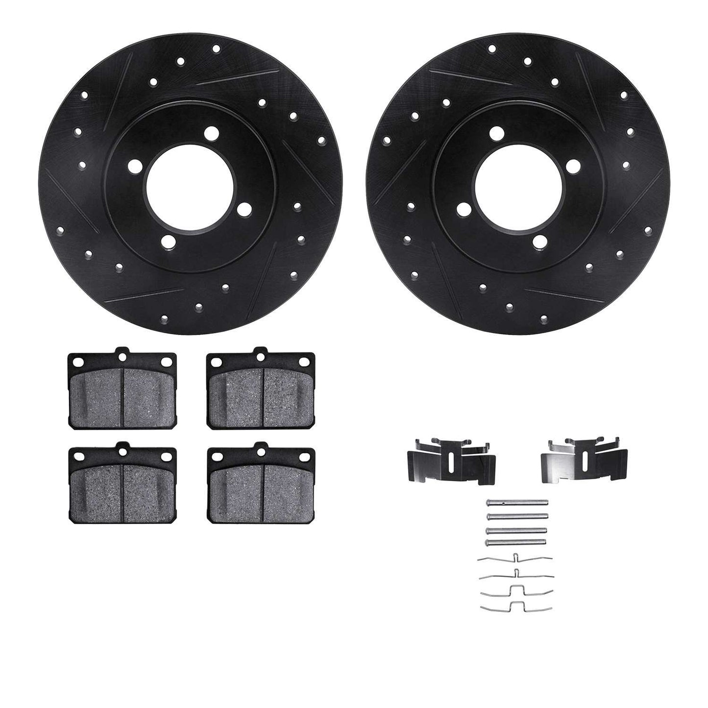 Dynamic Friction Company Disc Brake Kit 8512-76123