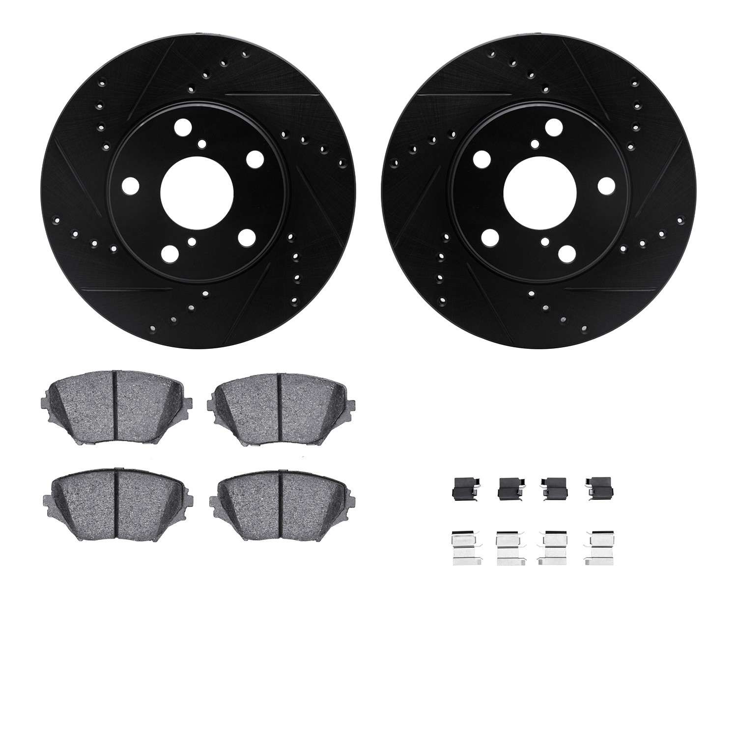 Dynamic Friction Company Disc Brake Kit 8512-76130