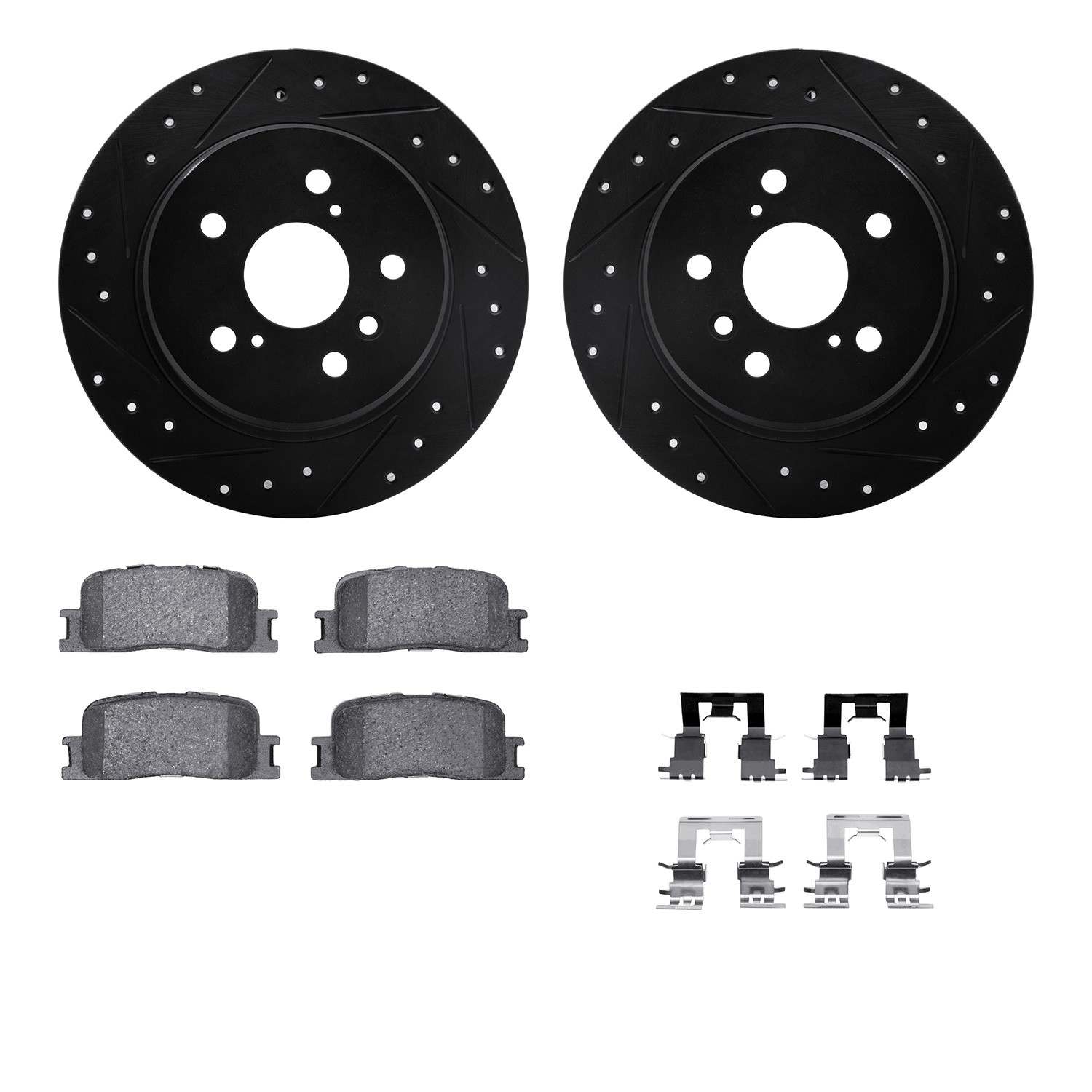 Dynamic Friction Company Disc Brake Kit 8512-76134