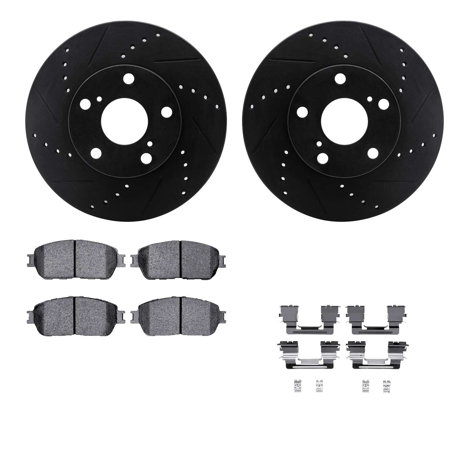 Dynamic Friction Company Disc Brake Kit 8512-76138