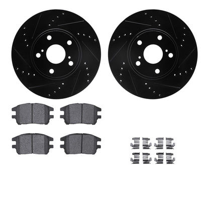 Dynamic Friction Company Disc Brake Kit 8512-76143