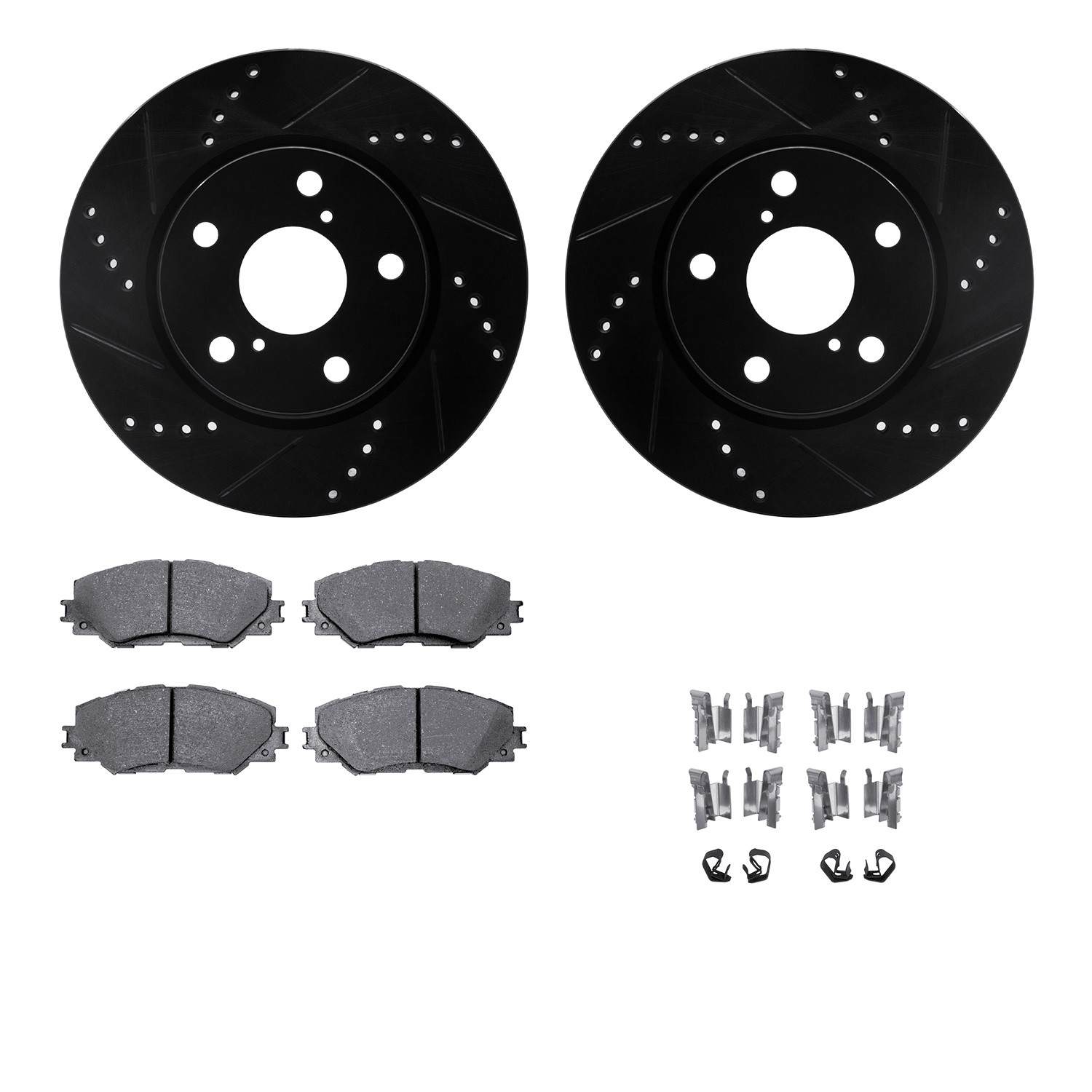 Dynamic Friction Company Disc Brake Kit 8512-76158