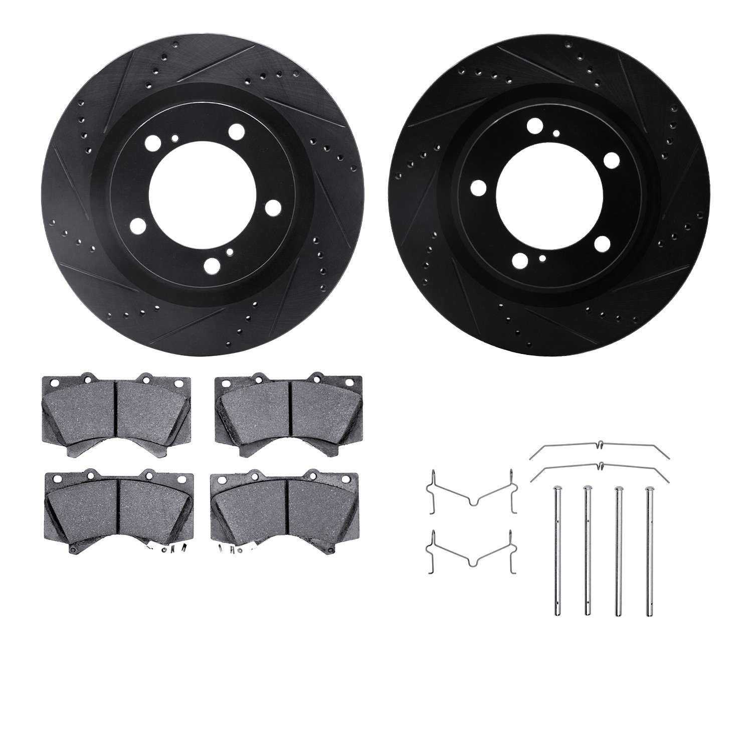 Dynamic Friction Company Disc Brake Kit 8512-76161