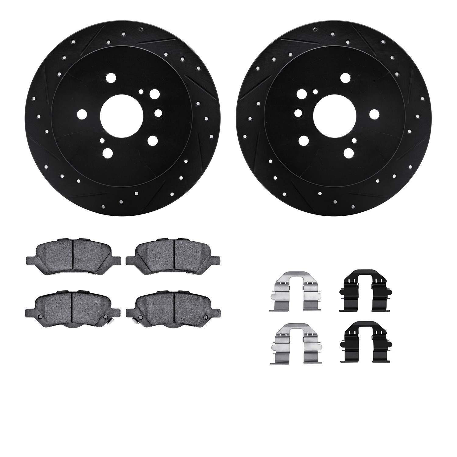 Dynamic Friction Company Disc Brake Kit 8512-76169