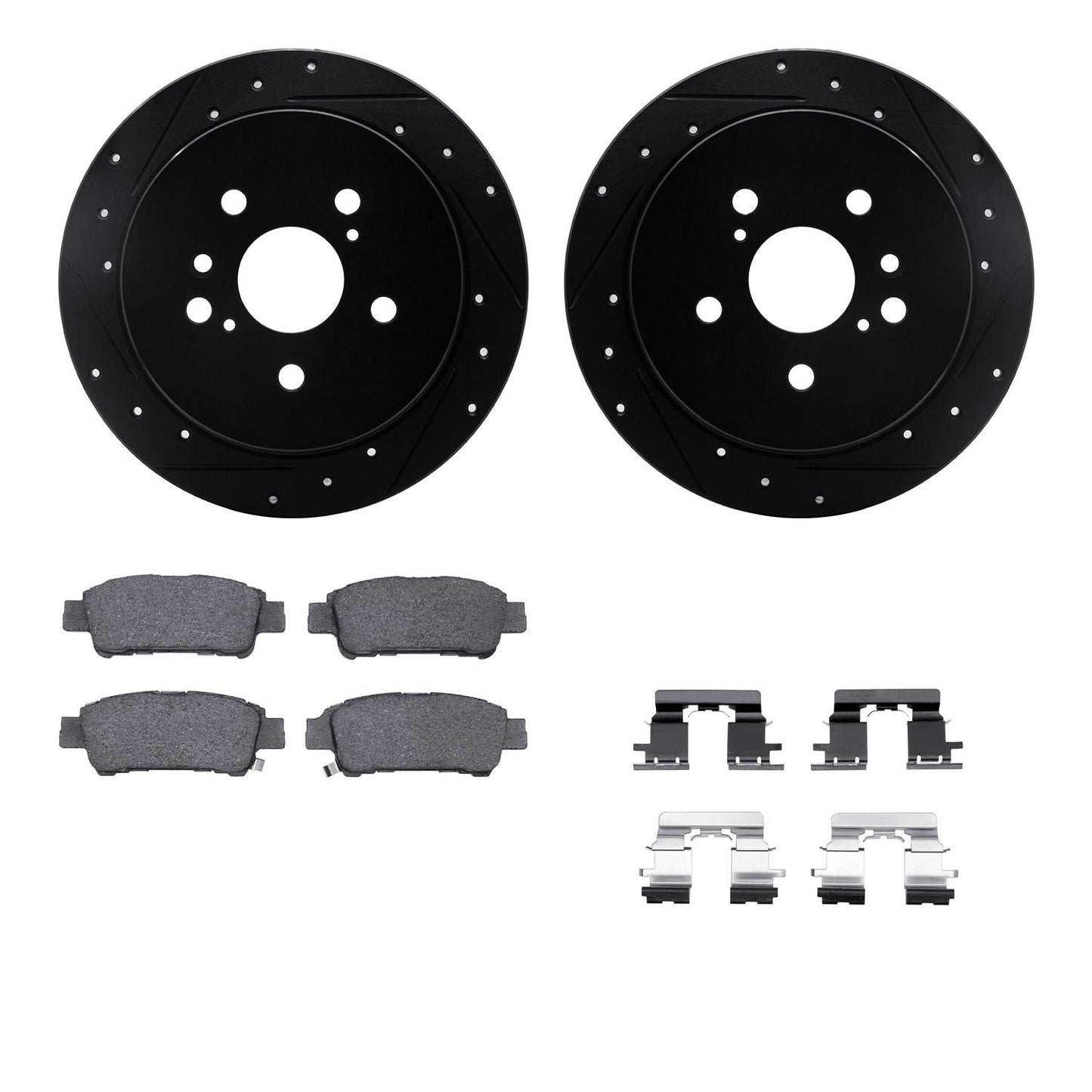 Dynamic Friction Company Disc Brake Kit 8512-76189