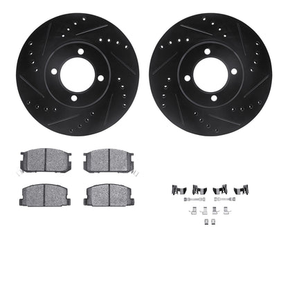Dynamic Friction Company Disc Brake Kit 8512-76191