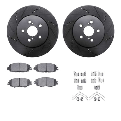 Dynamic Friction Company Disc Brake Kit 8512-76196