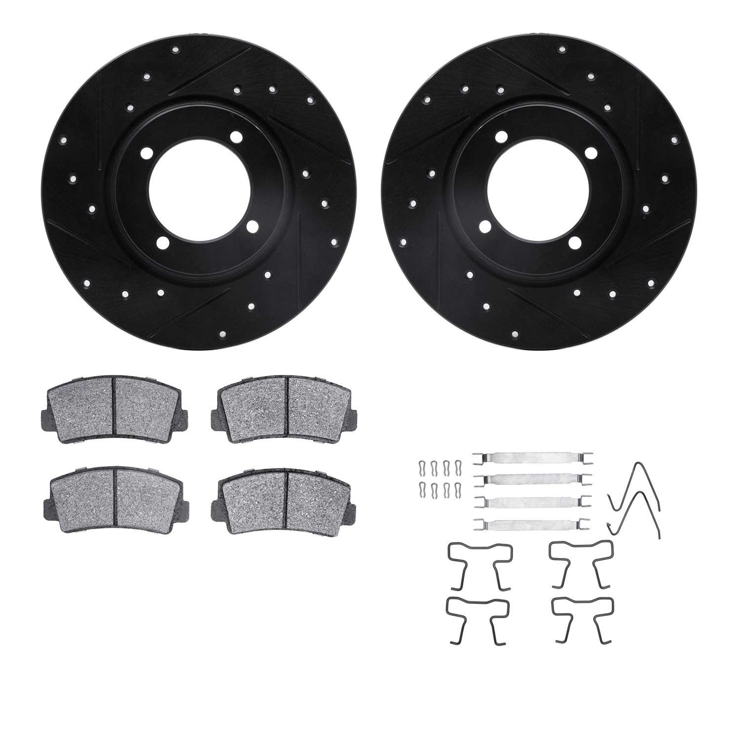 Dynamic Friction Company Disc Brake Kit 8512-80004