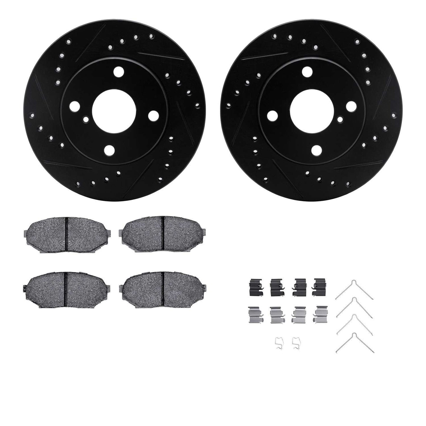 Dynamic Friction Company Disc Brake Kit 8512-80015