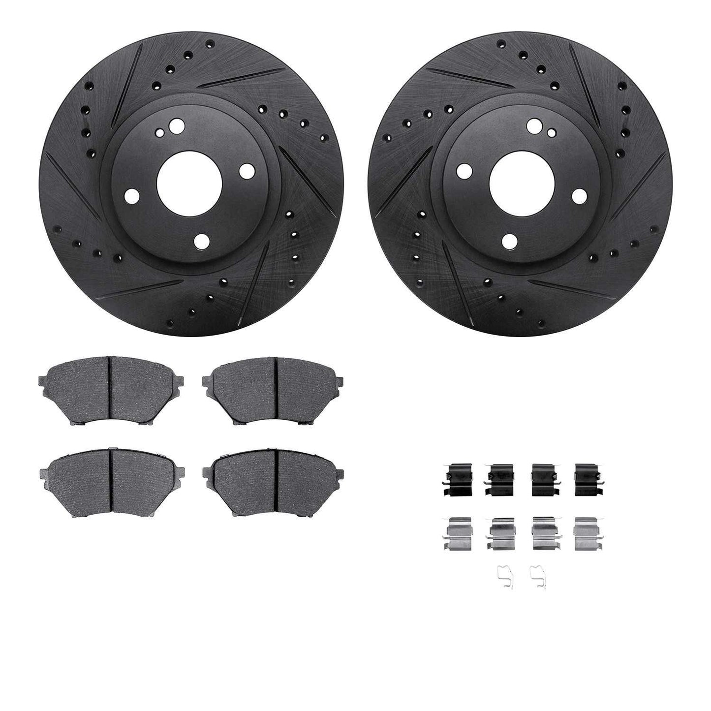 Dynamic Friction Company Disc Brake Kit 8512-80028