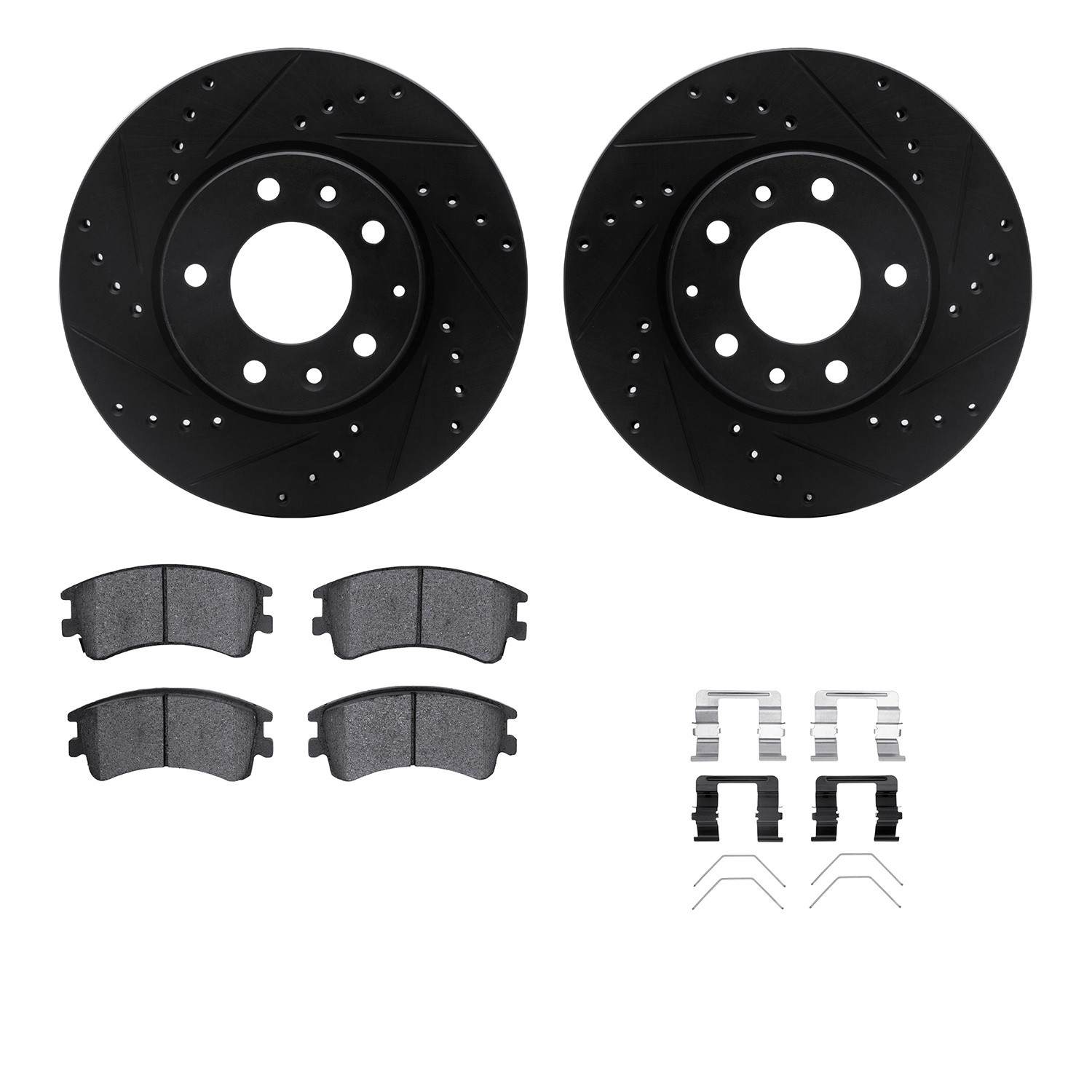 Dynamic Friction Company Disc Brake Kit 8512-80030