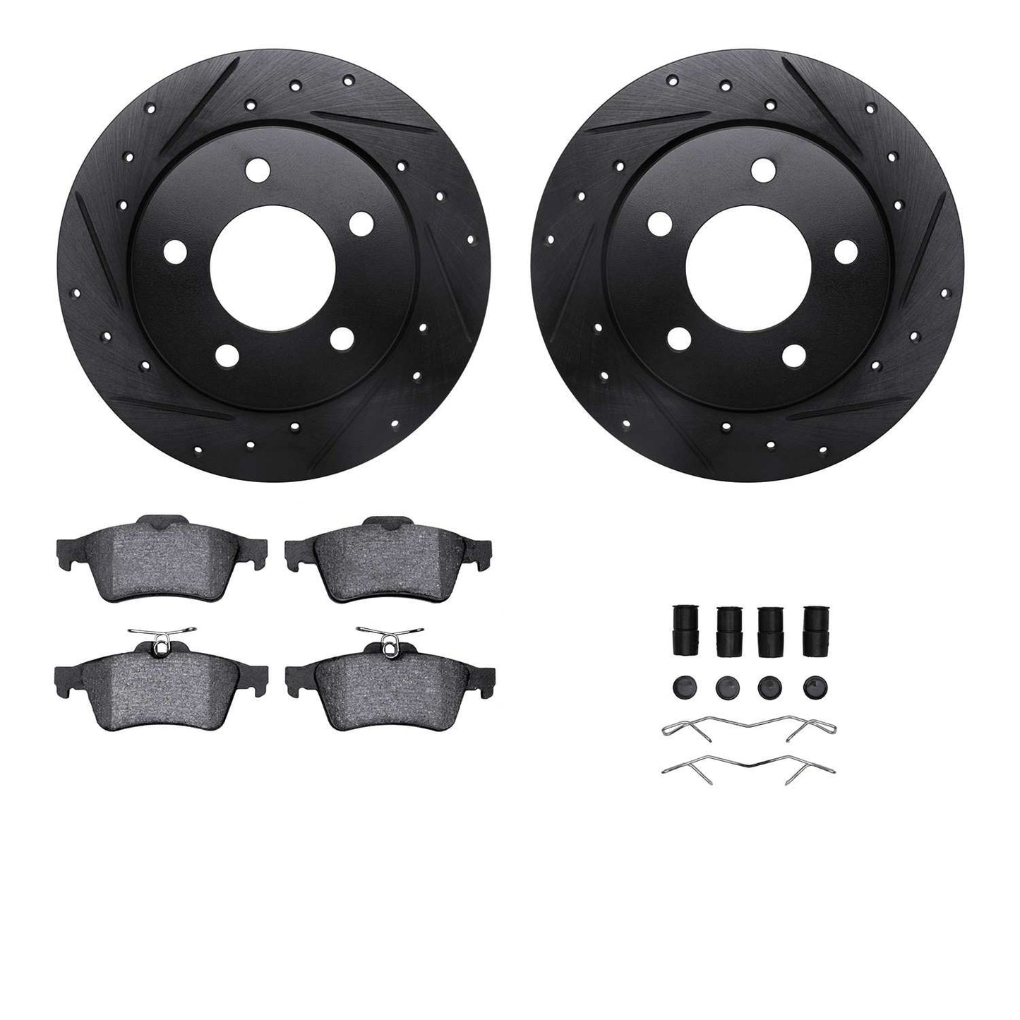 Dynamic Friction Company Disc Brake Kit 8512-80031