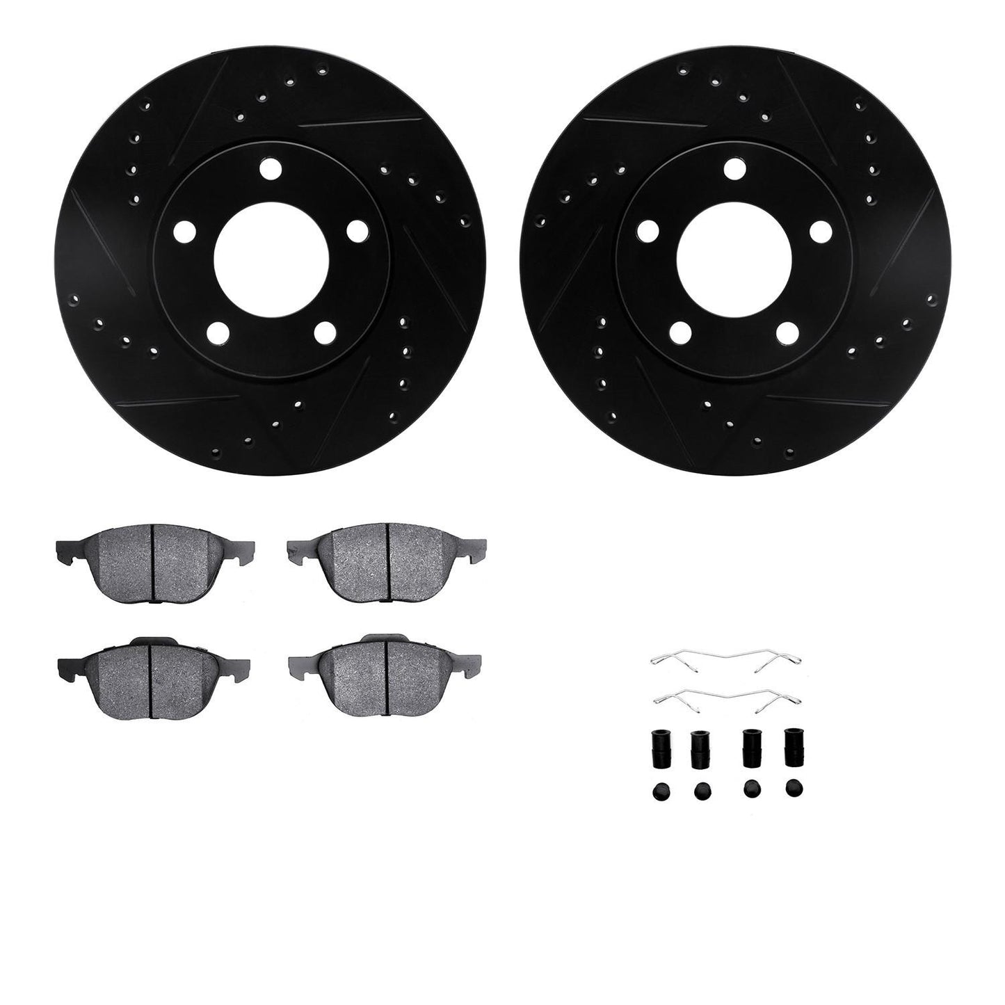Dynamic Friction Company Disc Brake Kit 8512-80035