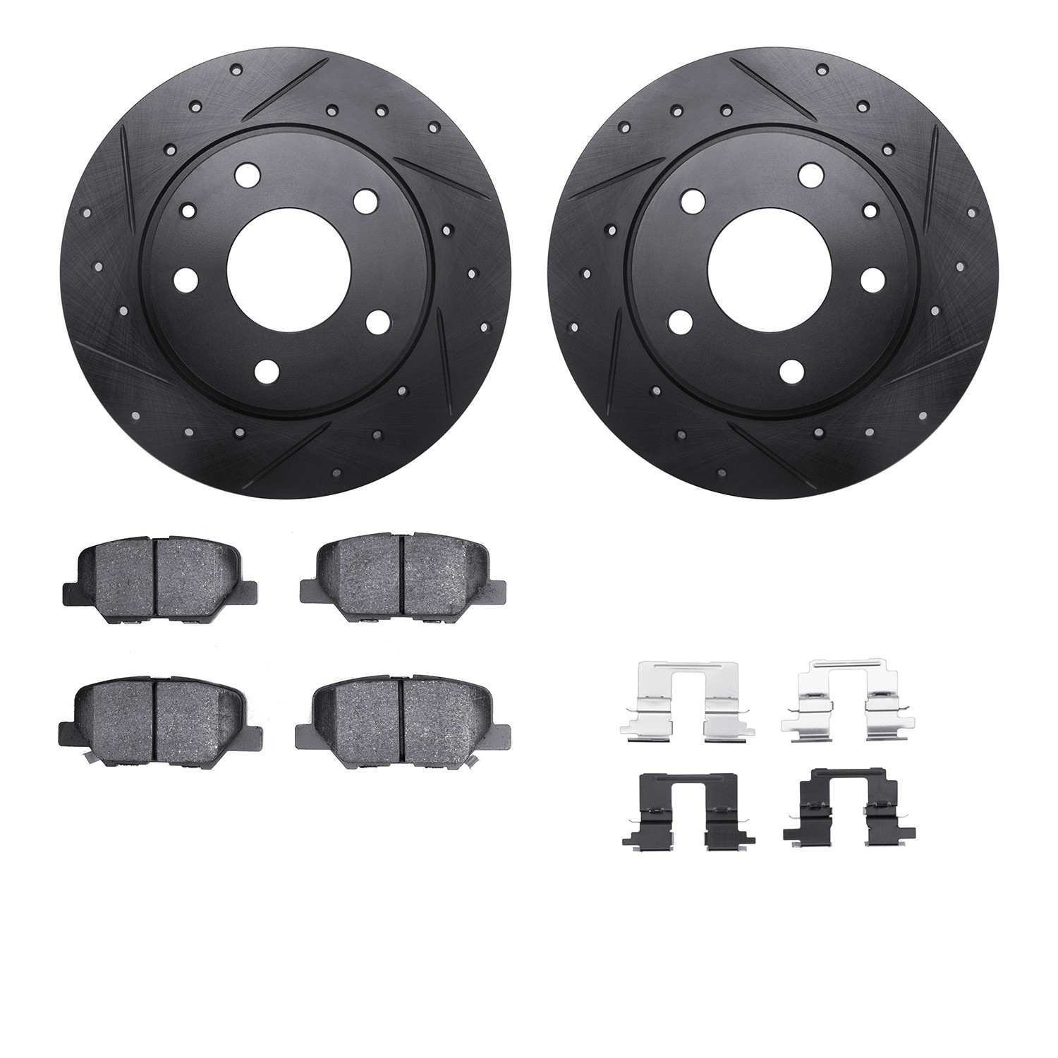 Dynamic Friction Company Disc Brake Kit 8512-80043