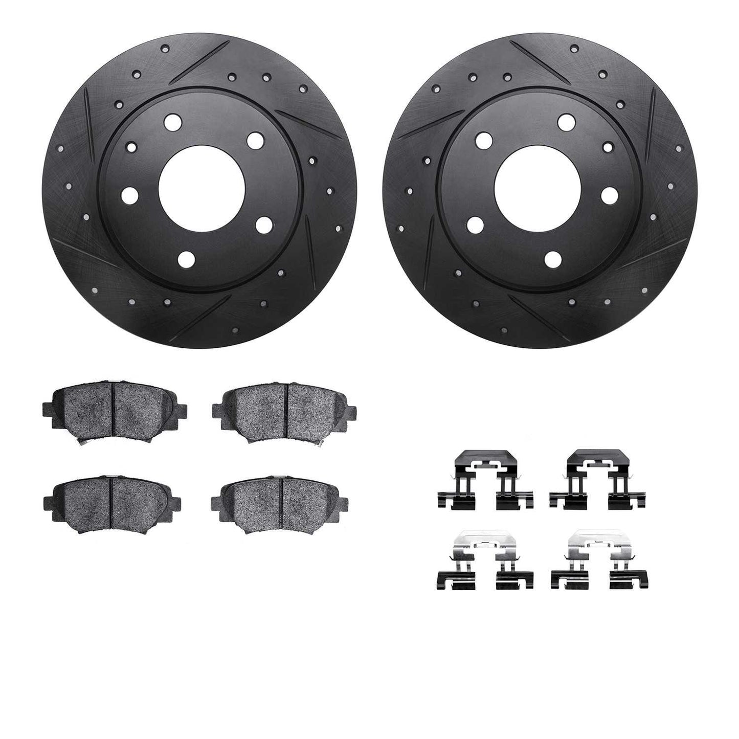 Dynamic Friction Company Disc Brake Kit 8512-80044