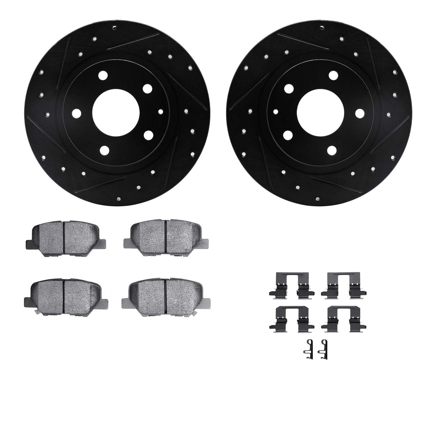 Dynamic Friction Company Disc Brake Kit 8512-80046