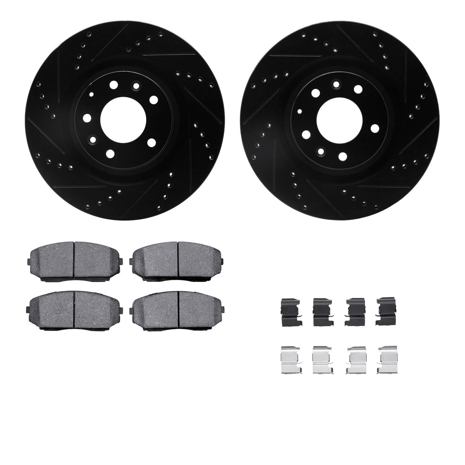 Dynamic Friction Company Disc Brake Kit 8512-80067