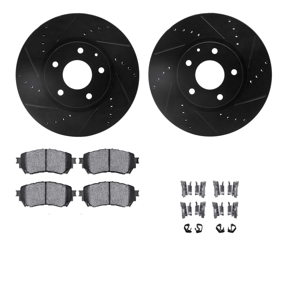 Dynamic Friction Company Disc Brake Kit 8512-80071