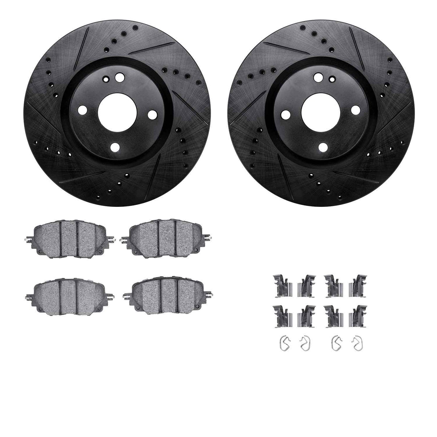 Dynamic Friction Company Disc Brake Kit 8512-80077