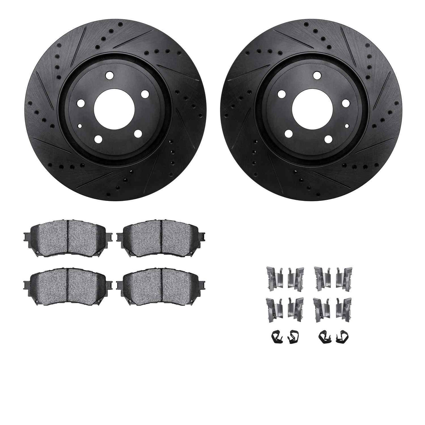 Dynamic Friction Company Disc Brake Kit 8512-80083