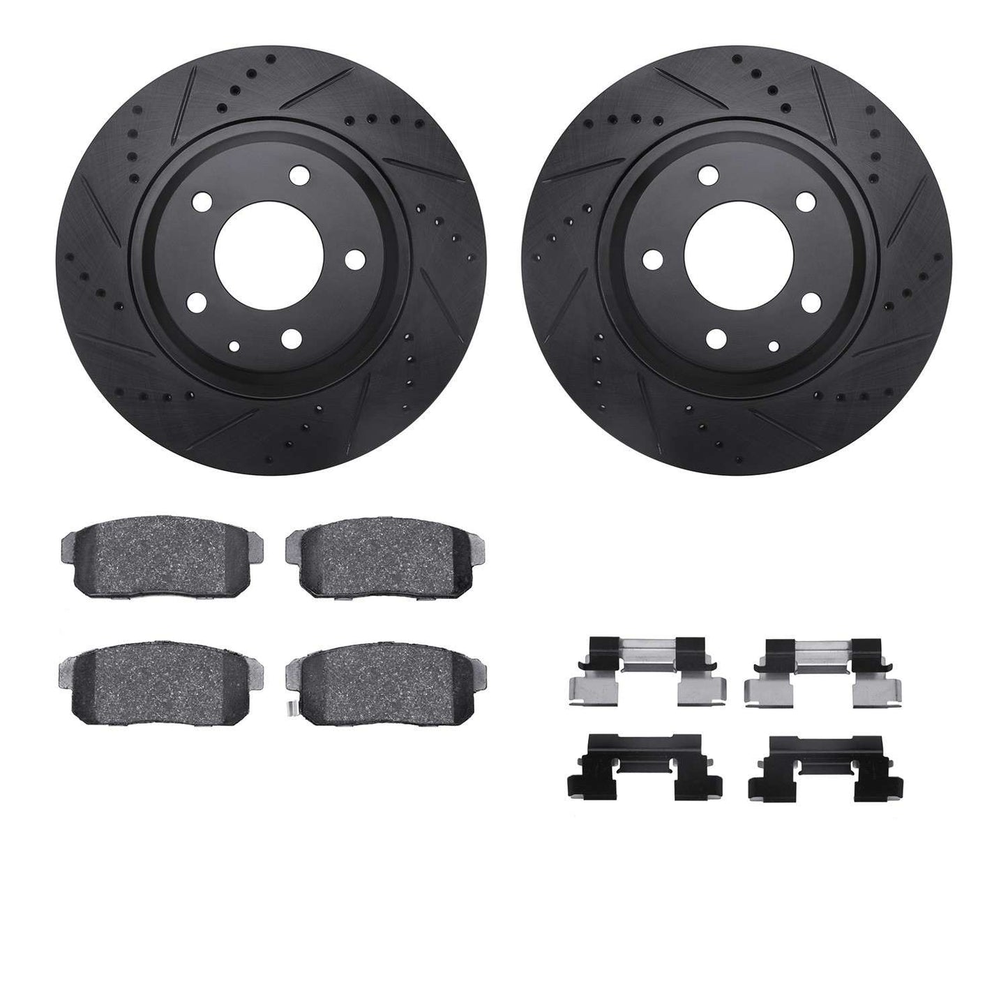 Dynamic Friction Company Disc Brake Kit 8512-80214