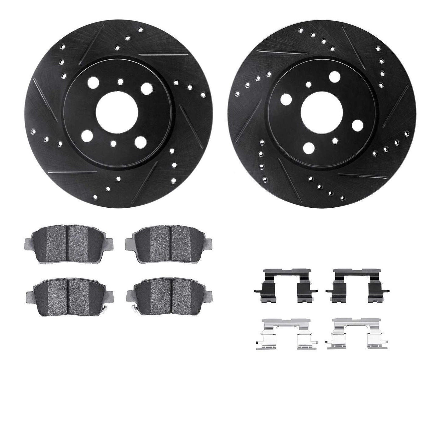 Dynamic Friction Company Disc Brake Kit 8512-91002
