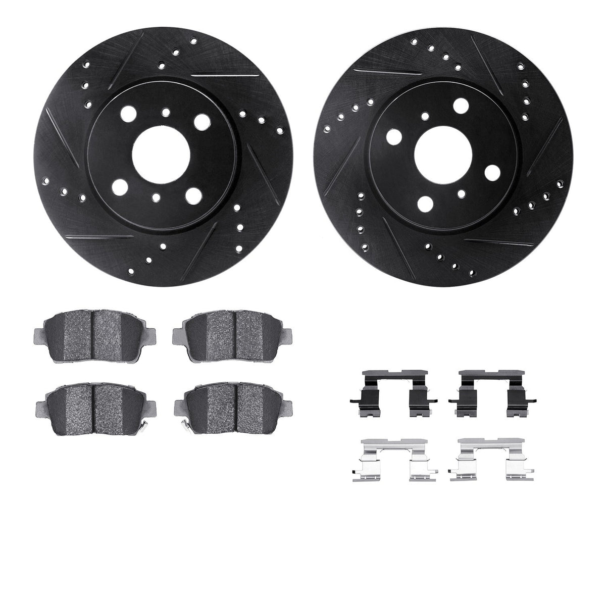 Dynamic Friction Company Disc Brake Kit 8512-91002