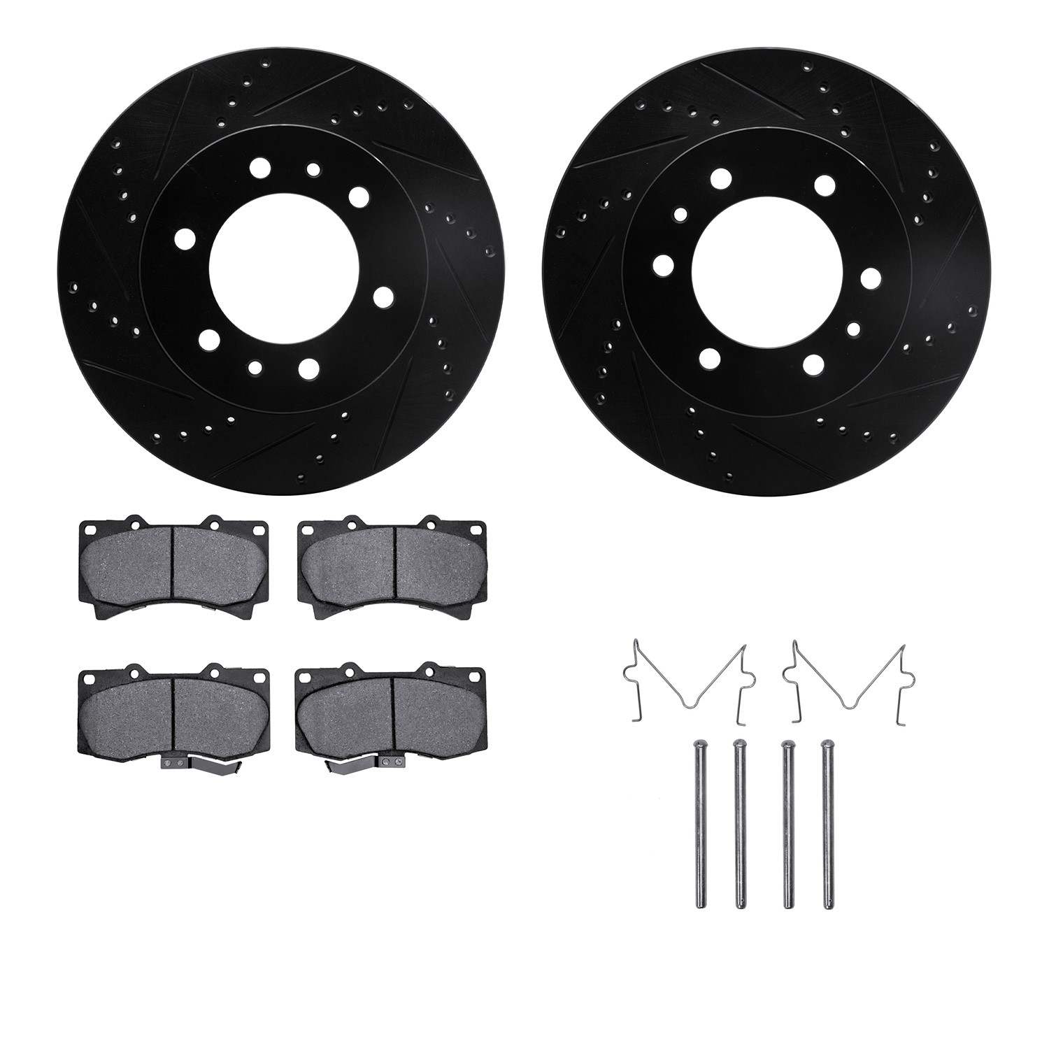 Dynamic Friction Company Disc Brake Kit 8512-93001