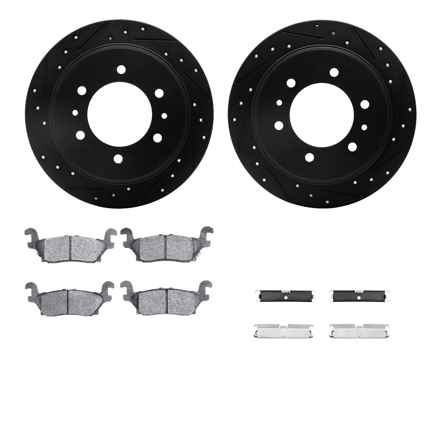 Dynamic Friction Company Disc Brake Kit 8512-93002