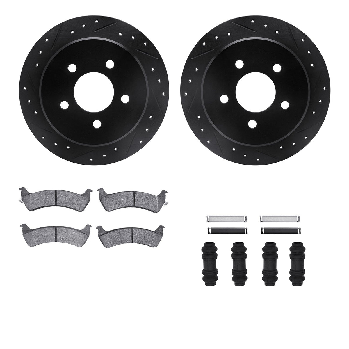 Dynamic Friction Company Disc Brake Kit 8512-99357
