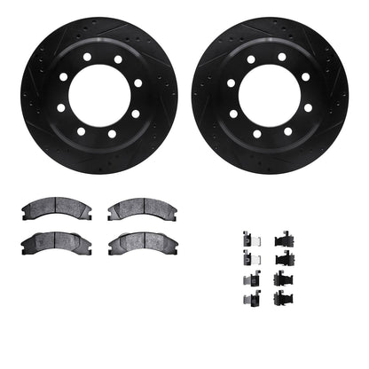 Dynamic Friction Company Disc Brake Kit 8512-99633
