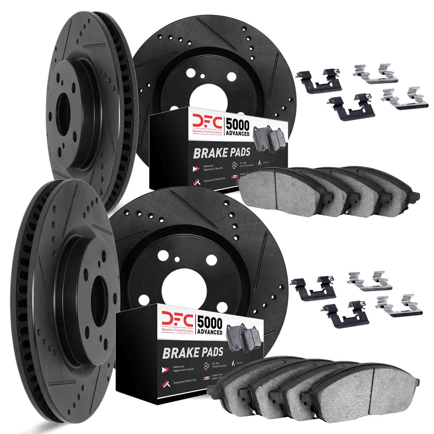 Dynamic Friction Company Disc Brake Kit 8514-11010