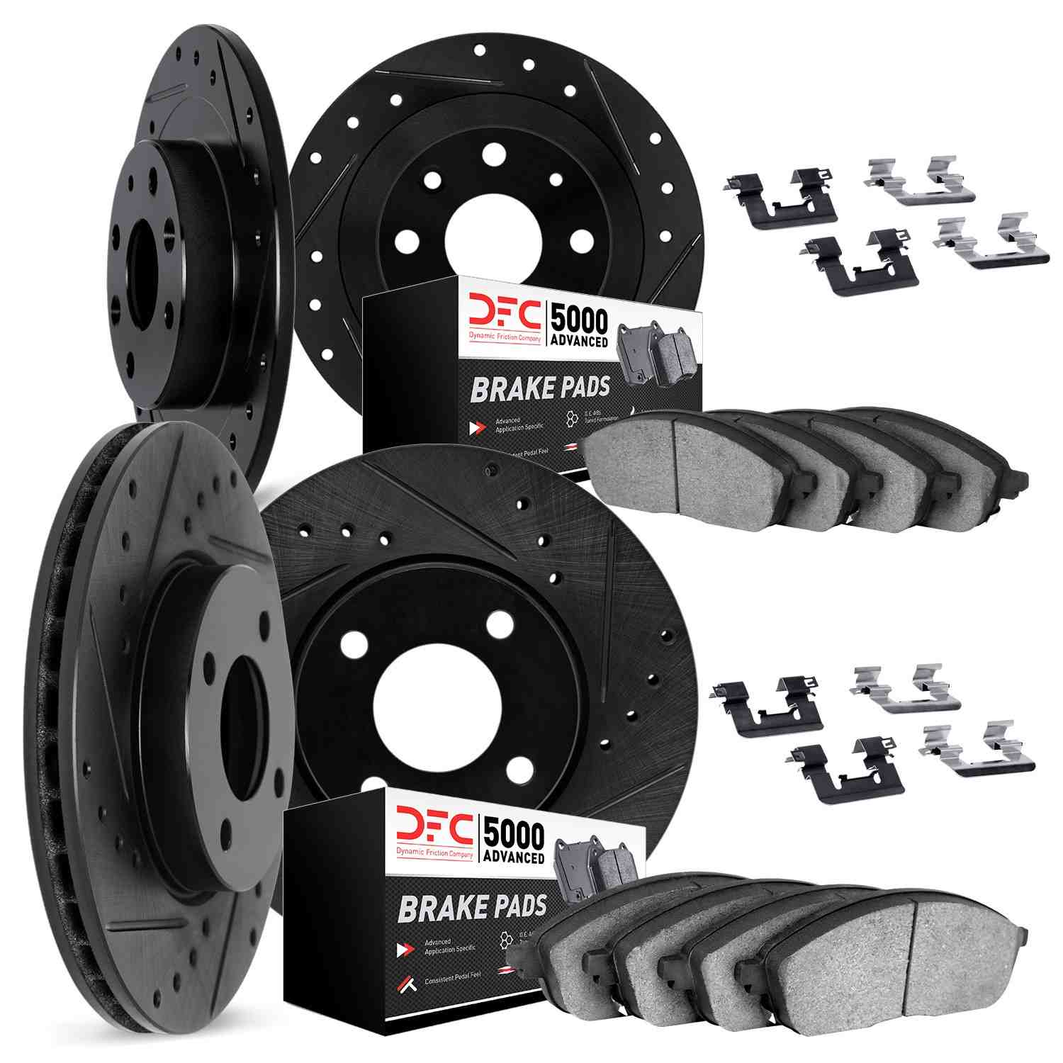 Dynamic Friction Company Disc Brake Kit 8514-32000