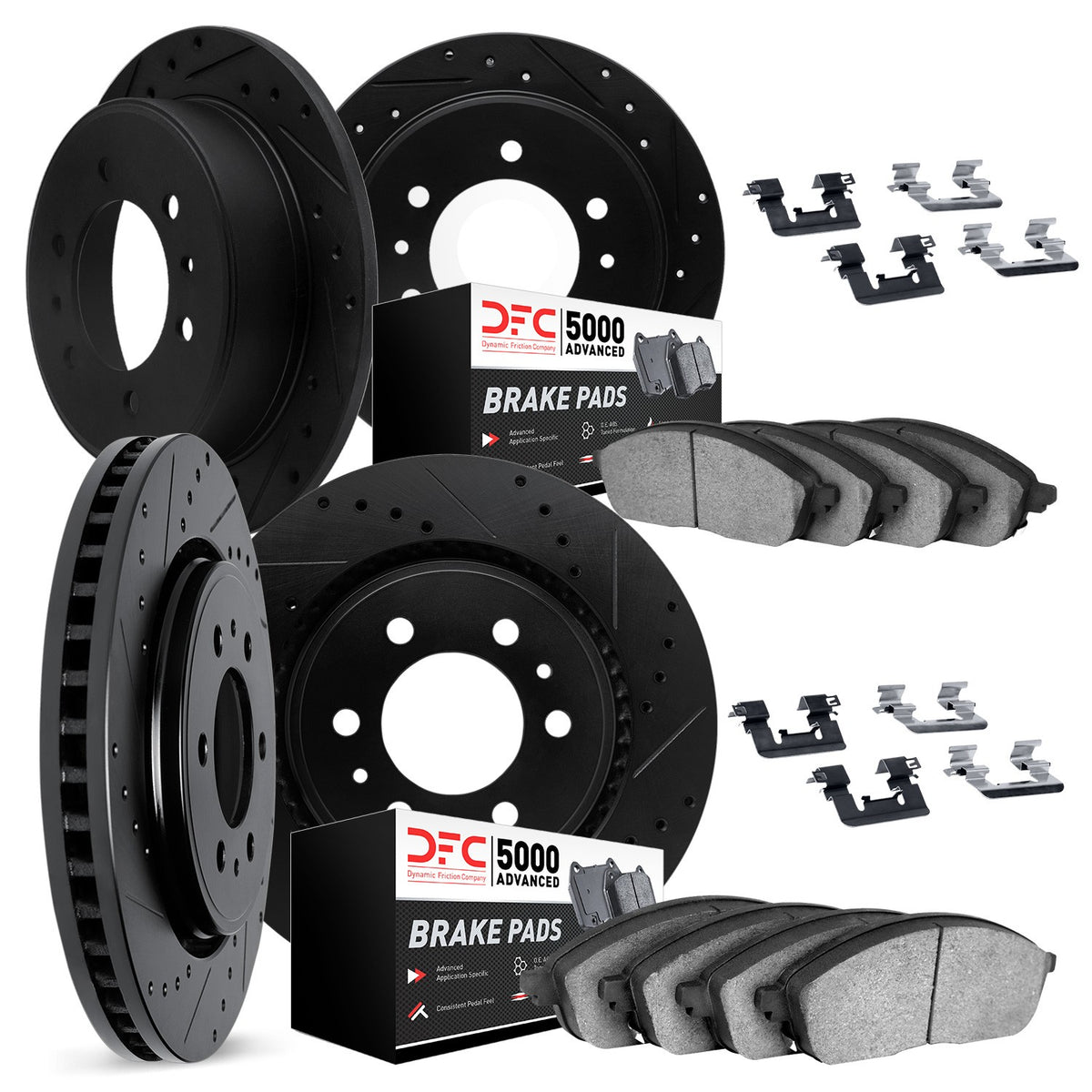 Dynamic Friction Company Disc Brake Kit 8514-40260