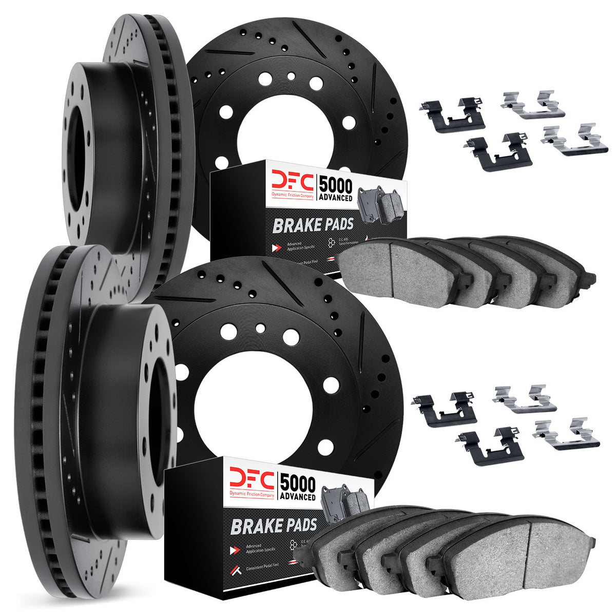 Dynamic Friction Company Disc Brake Kit 8514-48012