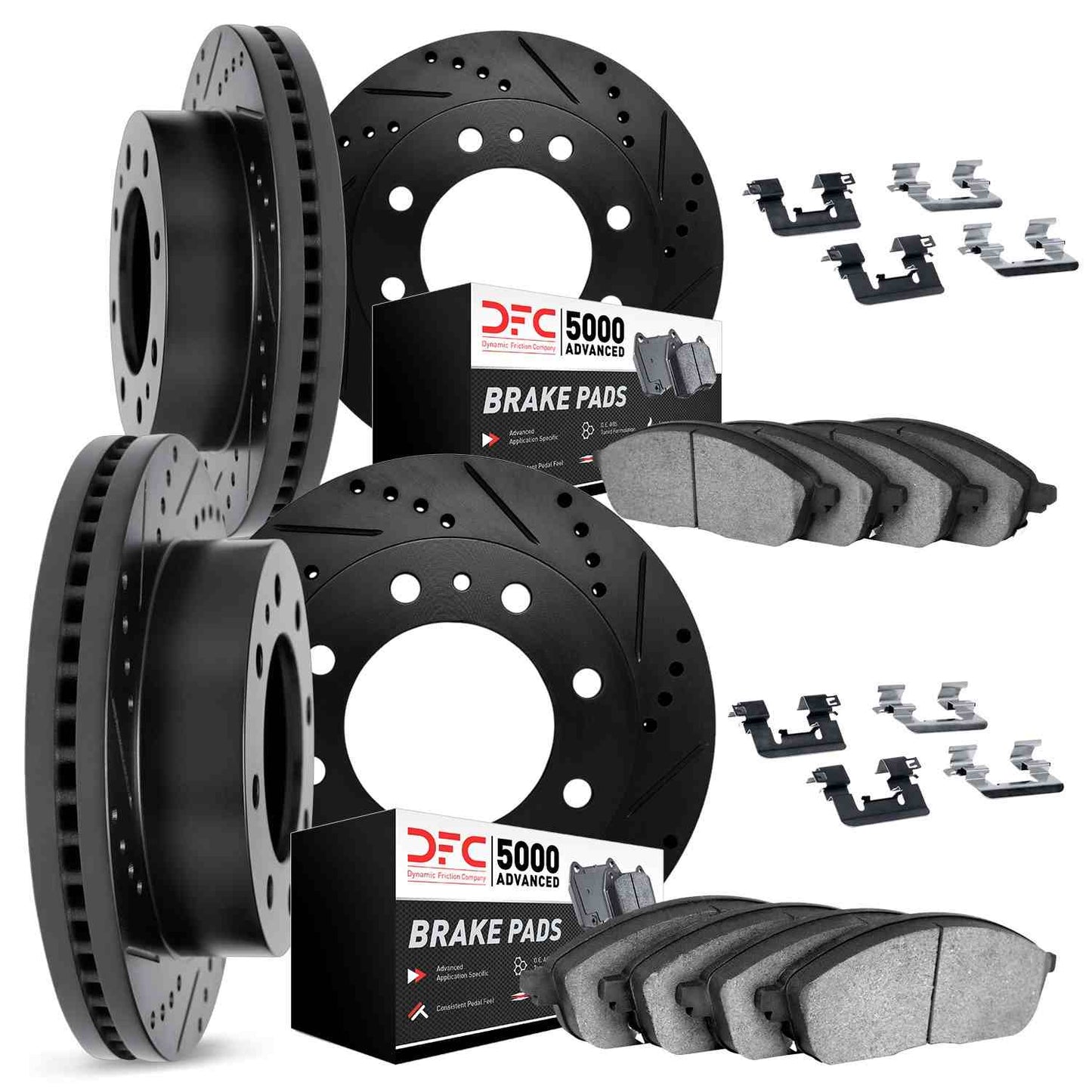Dynamic Friction Company Disc Brake Kit 8514-48030