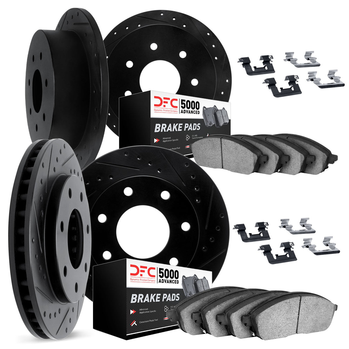 Dynamic Friction Company Disc Brake Kit 8514-54033
