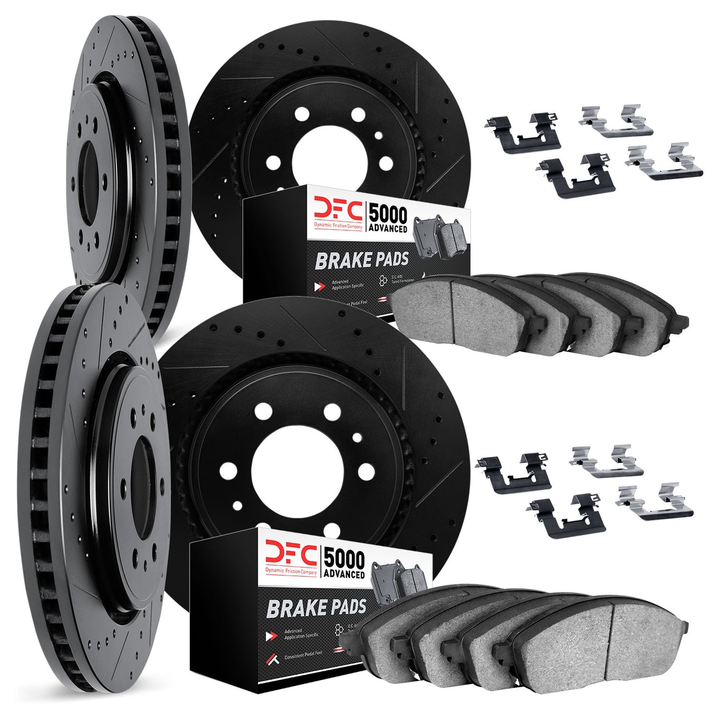 Dynamic Friction Company Disc Brake Kit 8514-54067