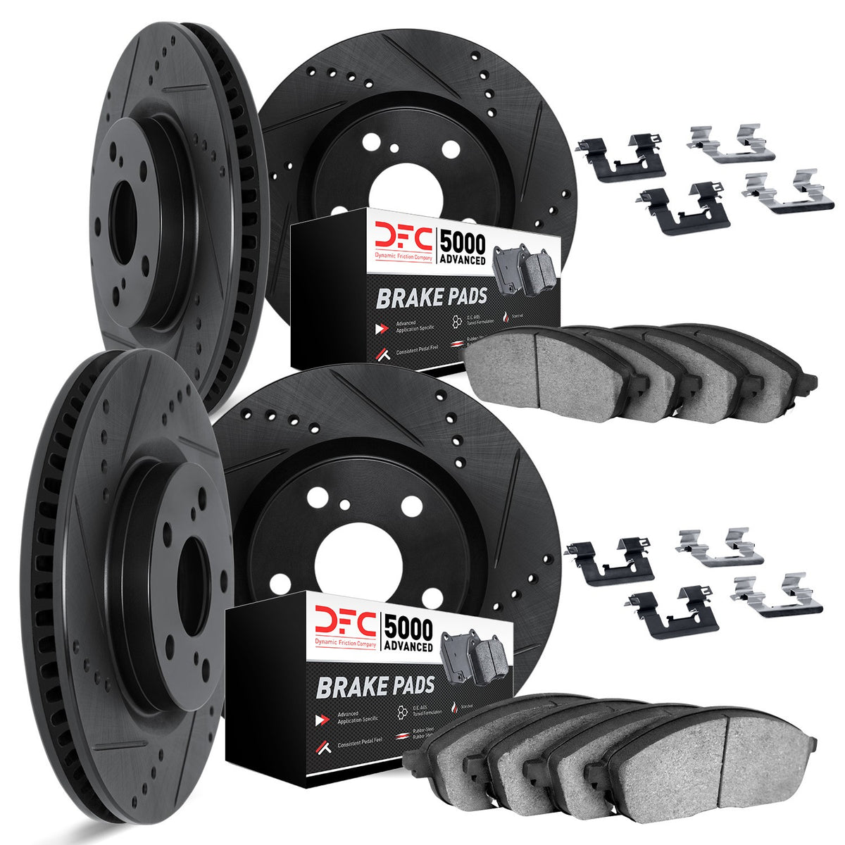 Dynamic Friction Company Disc Brake Kit 8514-67047