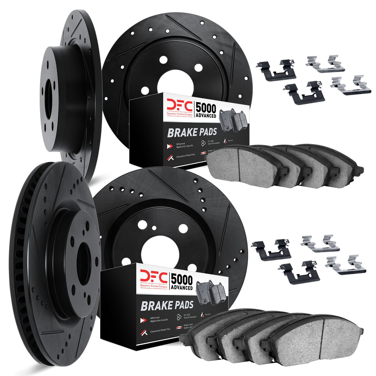 Dynamic Friction Company Disc Brake Kit 8514-76064