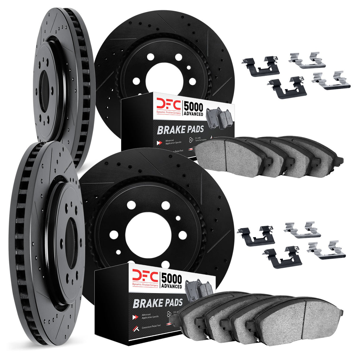 Dynamic Friction Company Disc Brake Kit 8514-76065