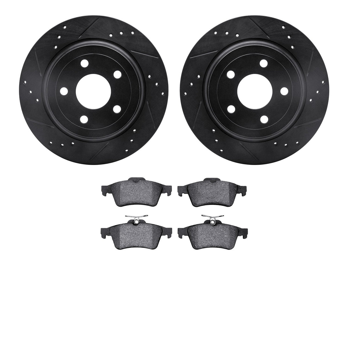 Dynamic Friction Company Disc Brake Kit 8602-47007