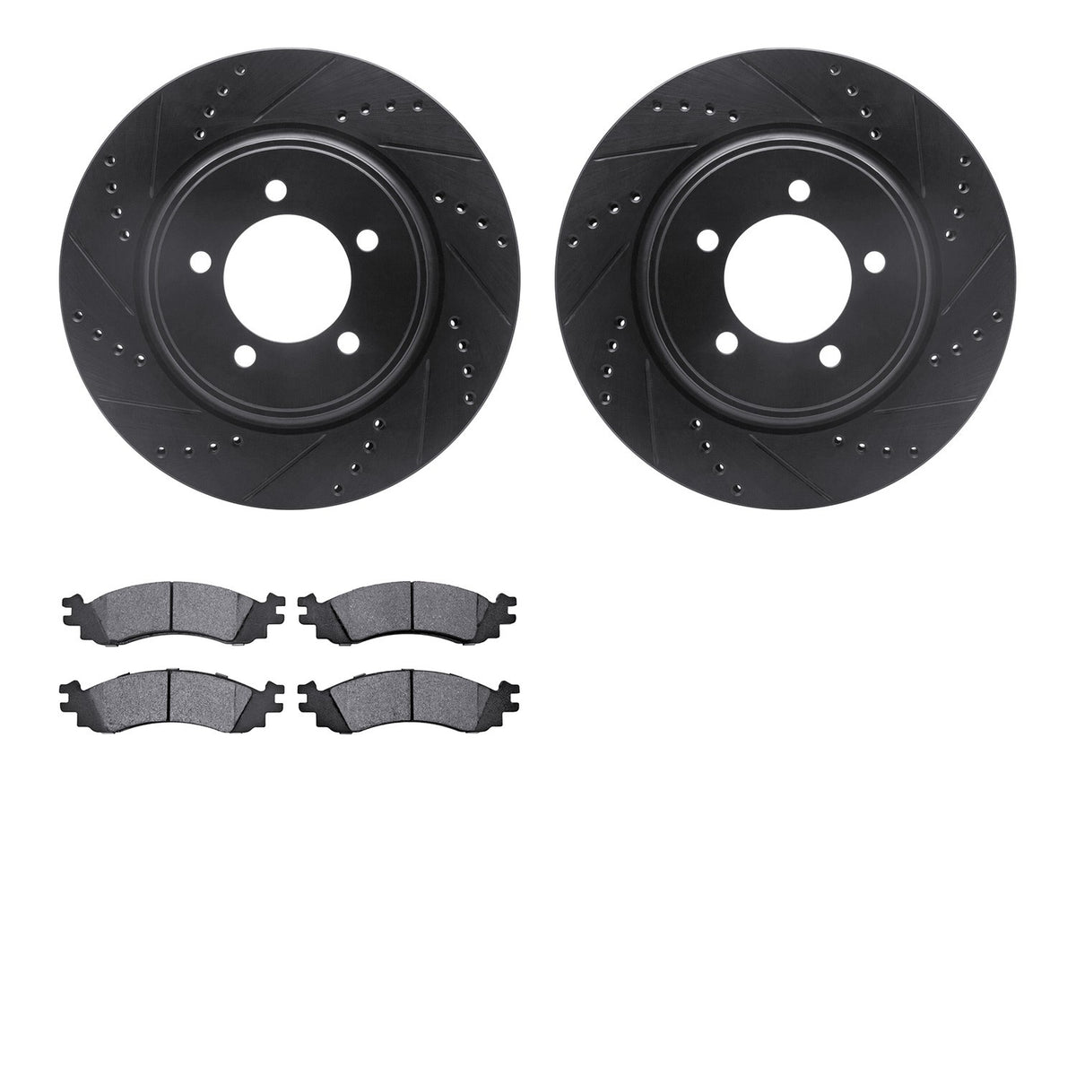 Dynamic Friction Company Disc Brake Kit 8602-54027