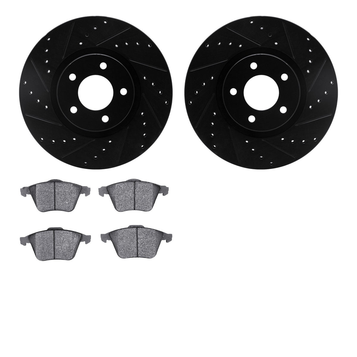 Dynamic Friction Company Disc Brake Kit 8602-80004