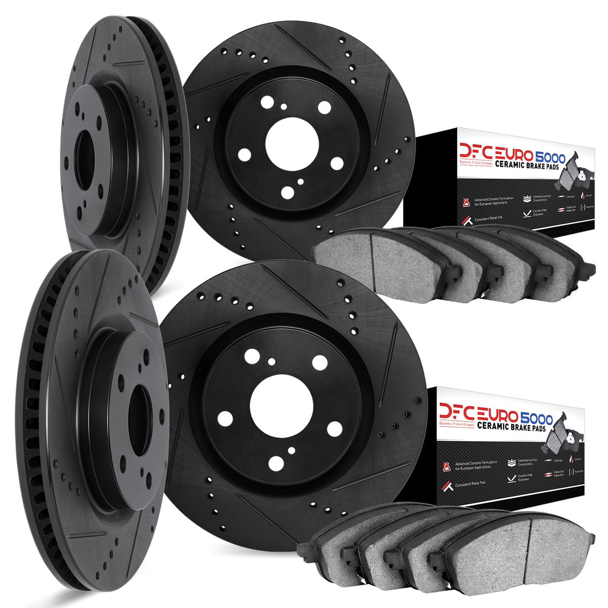 Dynamic Friction Company Disc Brake Kit 8604-31035