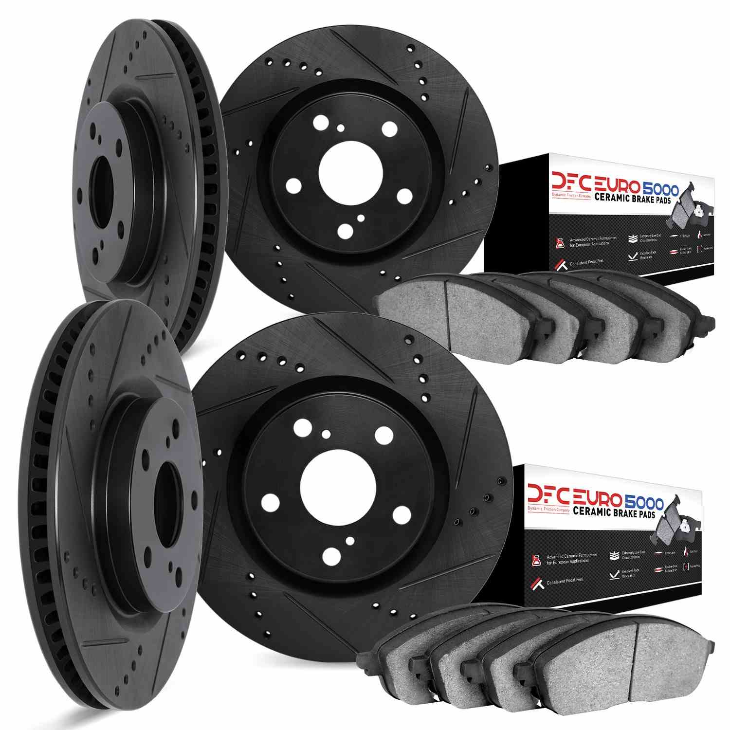 Dynamic Friction Company Disc Brake Kit 8604-42001