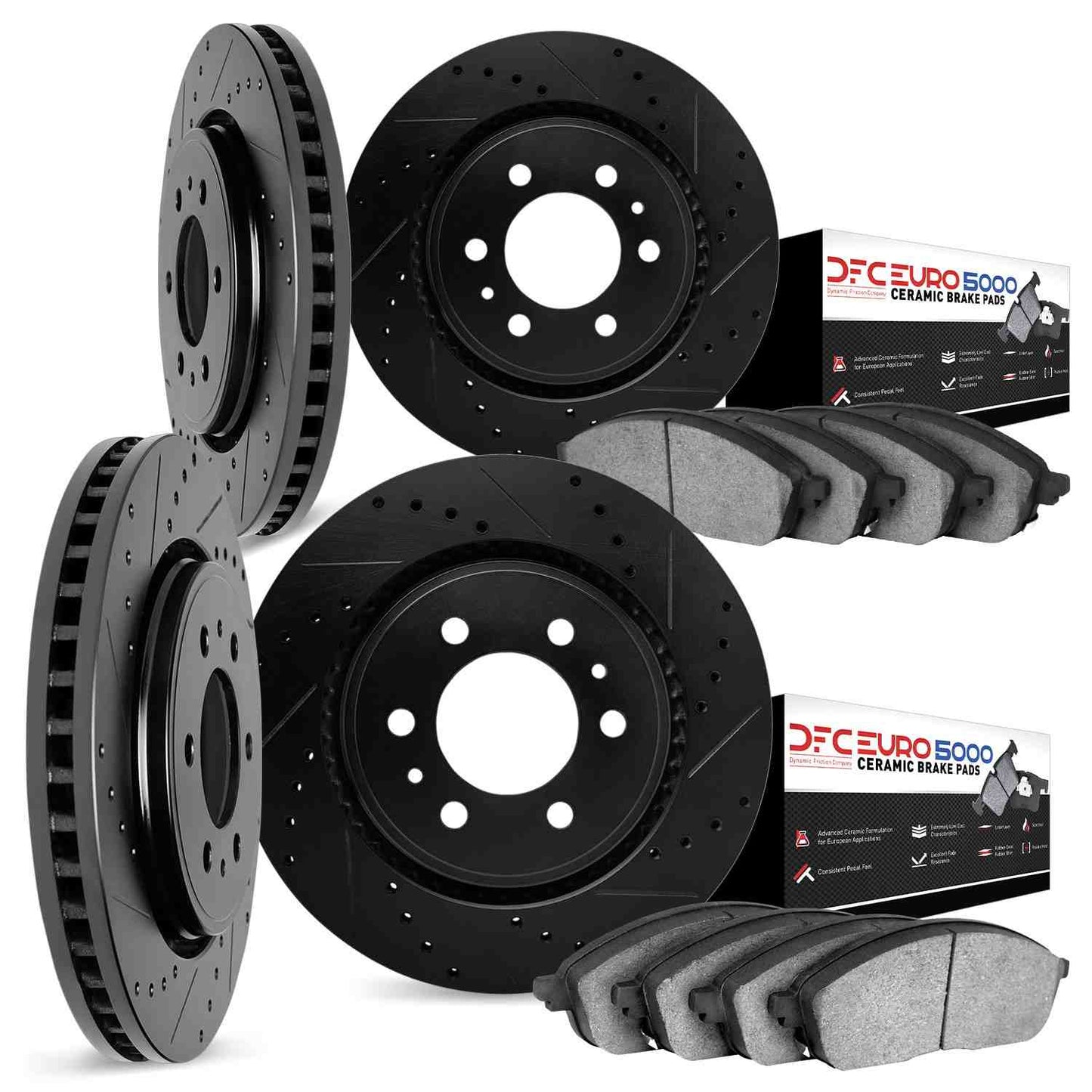 Dynamic Friction Company Disc Brake Kit 8604-48002