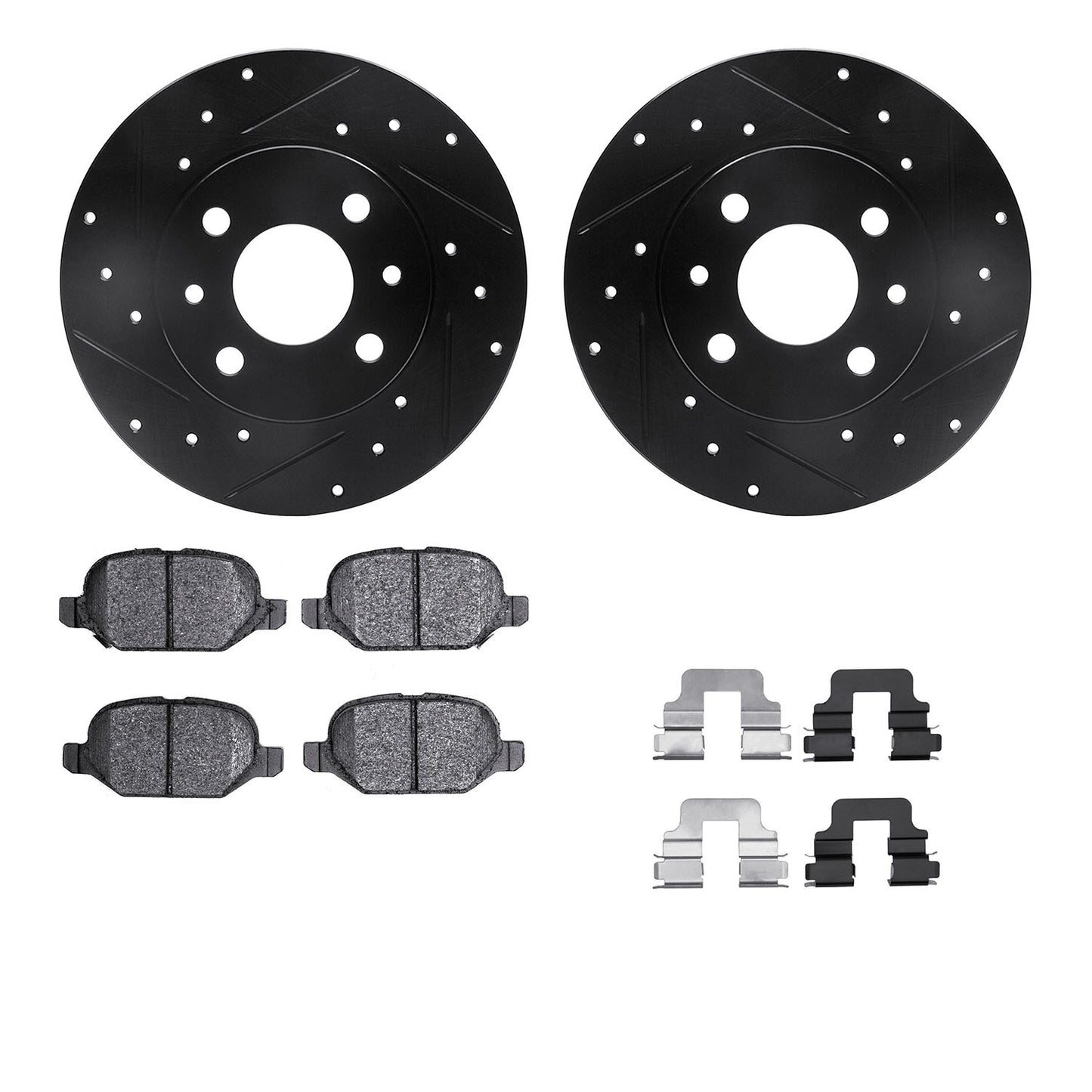 Dynamic Friction Company Disc Brake Kit 8612-07000